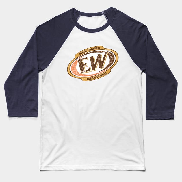 Ew People - Vintage Retro - Funny Baseball T-Shirt by Design By Leo